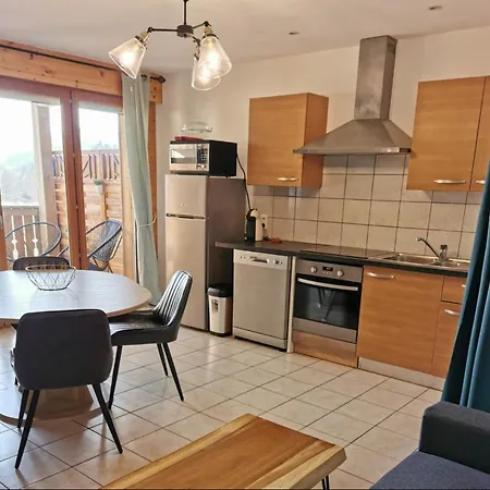 Appartement Bel Avec Vue Sur Et Piste 4 A 6 Pers